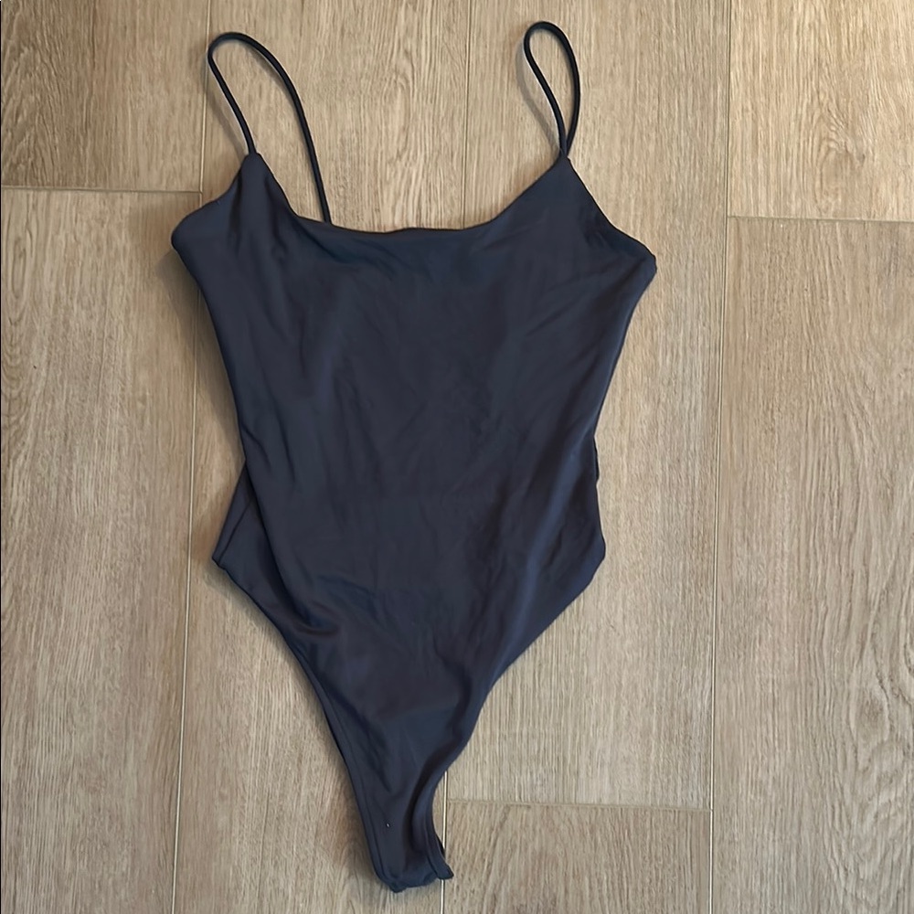 Sleek Navy One-Piece Bodysuit